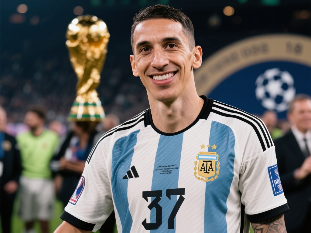 37岁迪马利亚落叶归根:闯荡欧洲18年30冠!足协主席欢迎 足球从来不缺少传奇,而对于阿根廷球星迪马